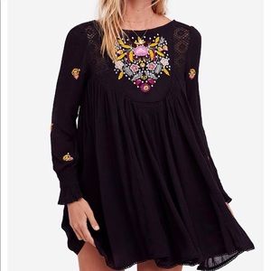 Free People: Mohave Embroidered Mini Dress, size S